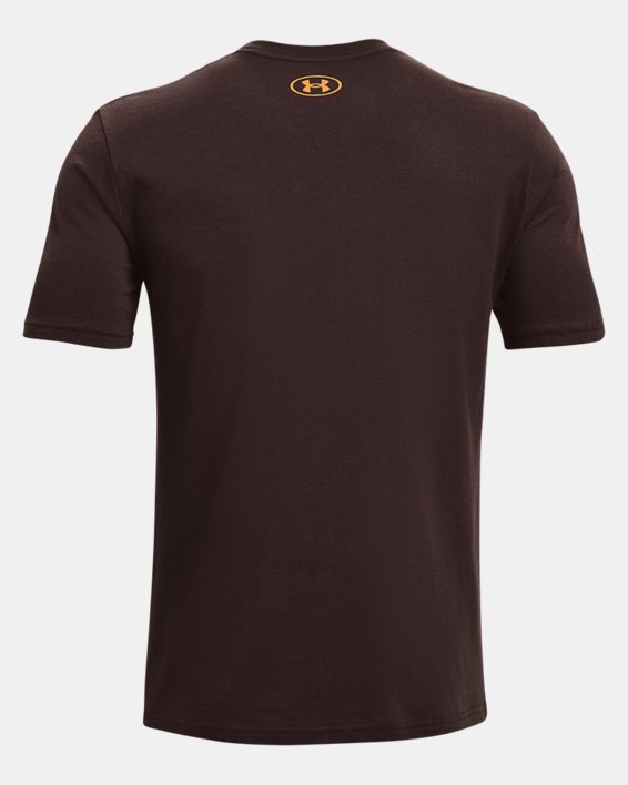 Men's UA Coordinates T-Shirt, Brown, pdpMainDesktop image number 5